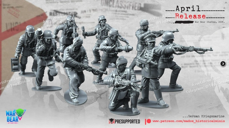 Battlecat miniatures kriegsmarines