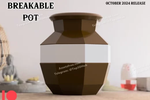Breakable pot