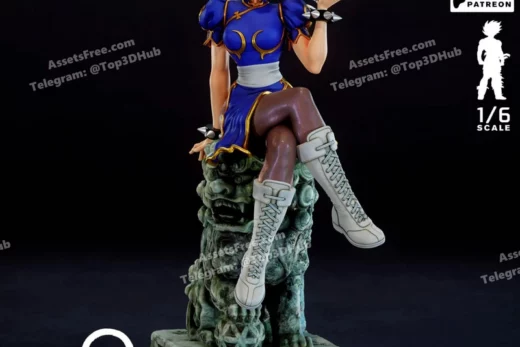 Chun li 1 6 stl