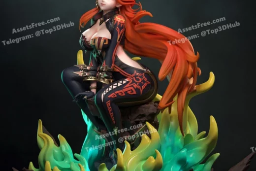 Cw studio genshin impact mavuika