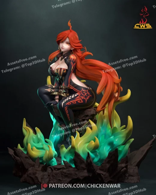 Cw studio genshin impact mavuika