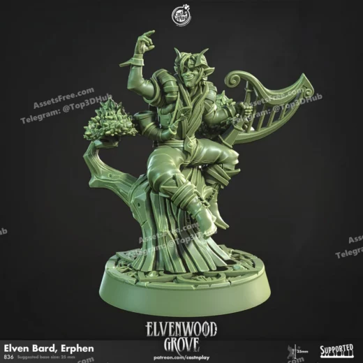 Cast n play erphen, elven bard