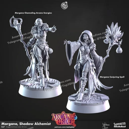 Cast n play morgana, shadow alchemist