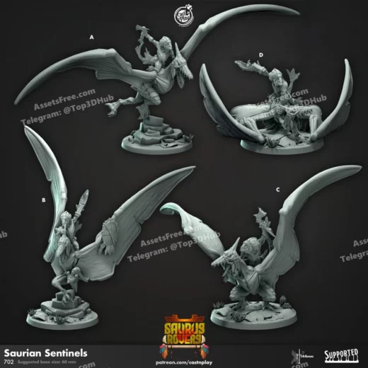 Cast n play saurian sentinels