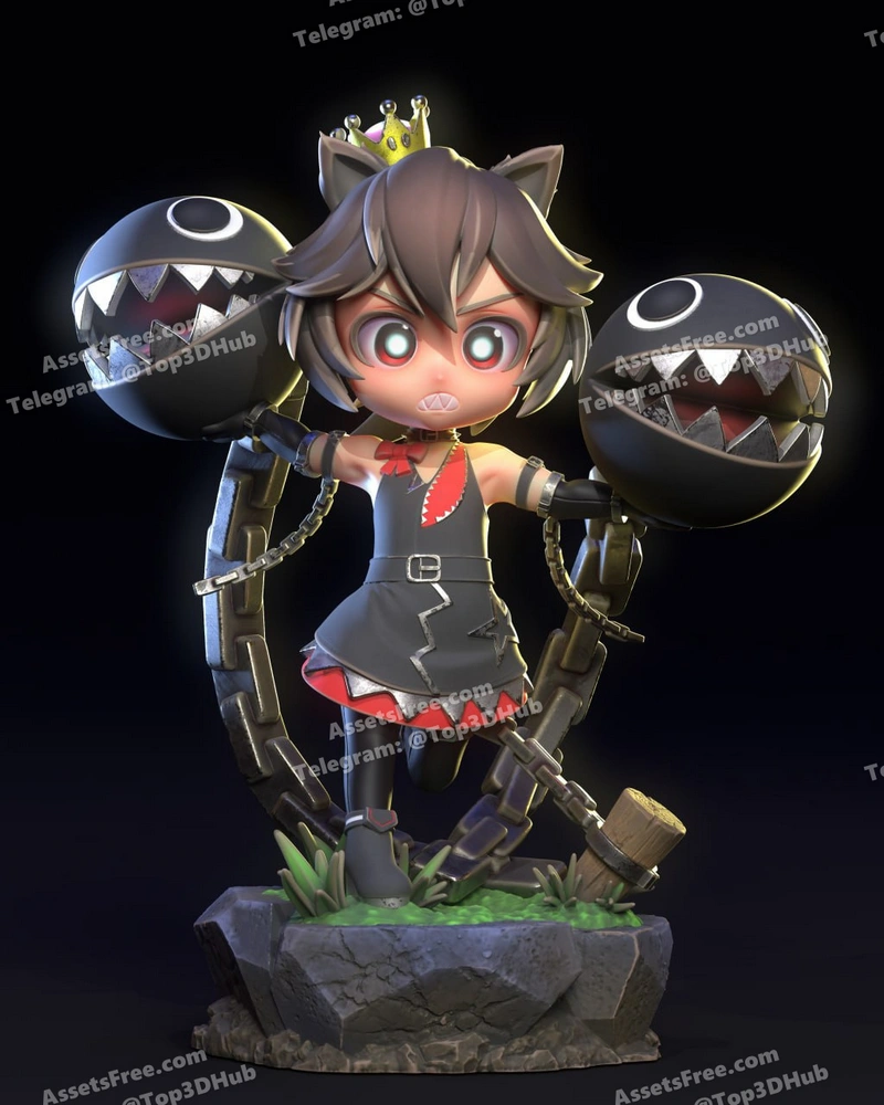 Chompette – Chuya Factory – STL 3D Print Model | AssetsFree.com Chompette chuya factory