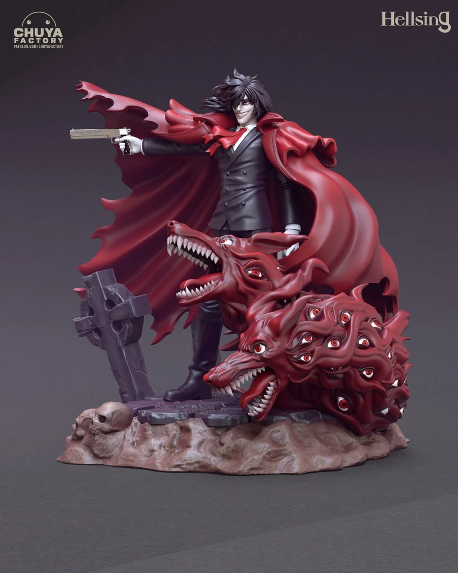 Chuya Factory – Alucard – STL 3D Print Model | AssetsFree.com Chuya factory alucard
