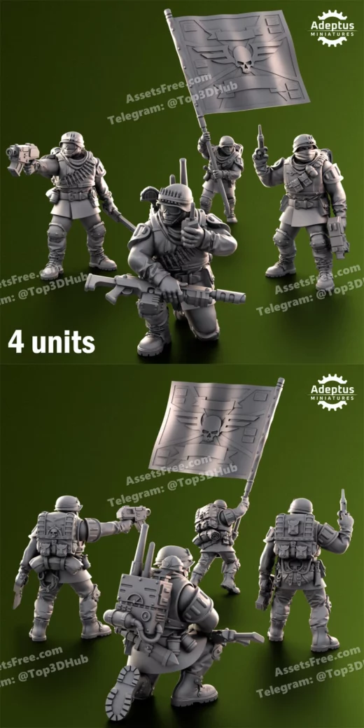 Command squad shellcord troopers a 1.143