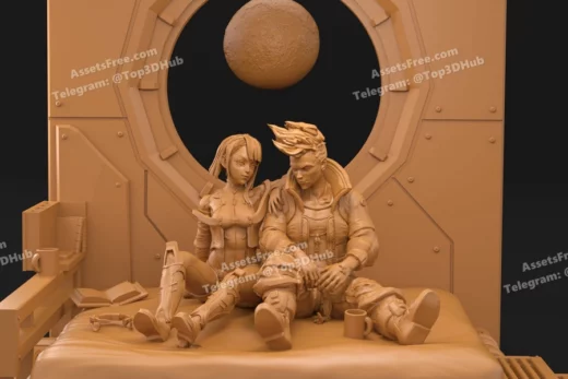 Cyberpunkdiorama single