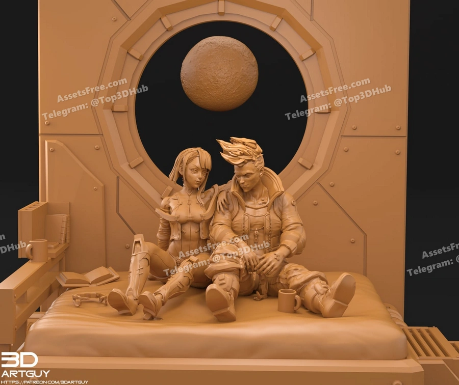 Cyberpunkdiorama single