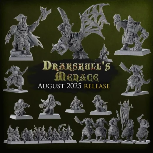 Titan Forge Miniatures - 2025 - August - Drakskull's Menace