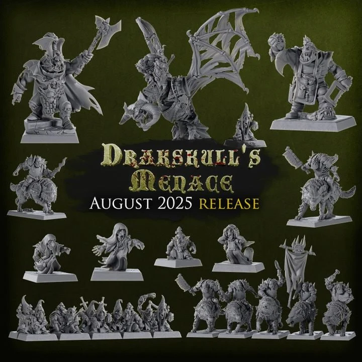 DakkaZord – STL 3D Print Model | AssetsFree.com Titan Forge Miniatures - 2025 - August - Drakskull's Menace