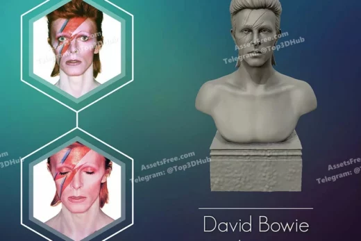 David bowie bust