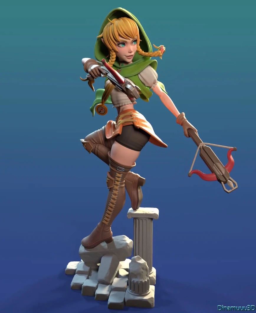 Dinamuuu3D – Linkle STL – STL 3D Print Model | AssetsFree.com Dinamuuu3d linkle stl