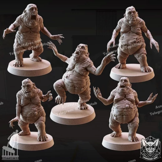 Dungeon dog mane bundle