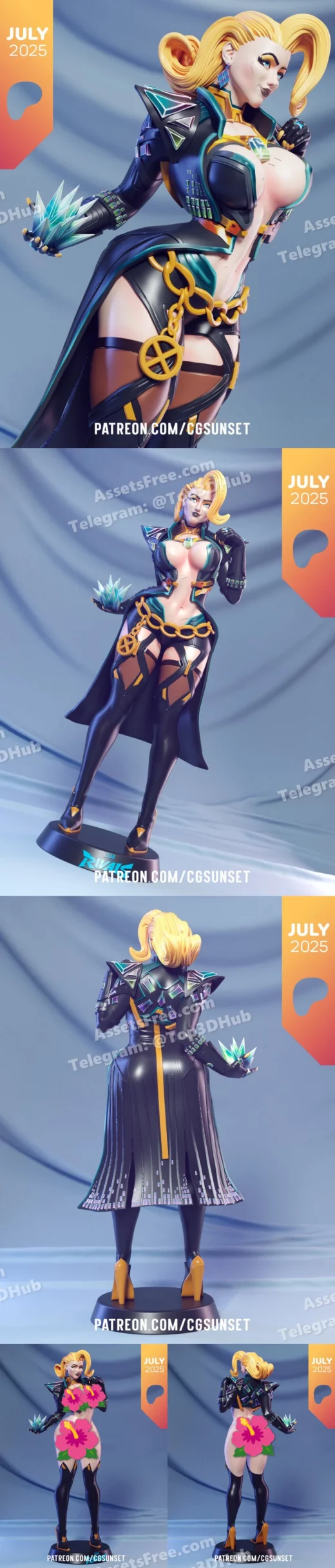 Emma frost cg sunset man i love figures