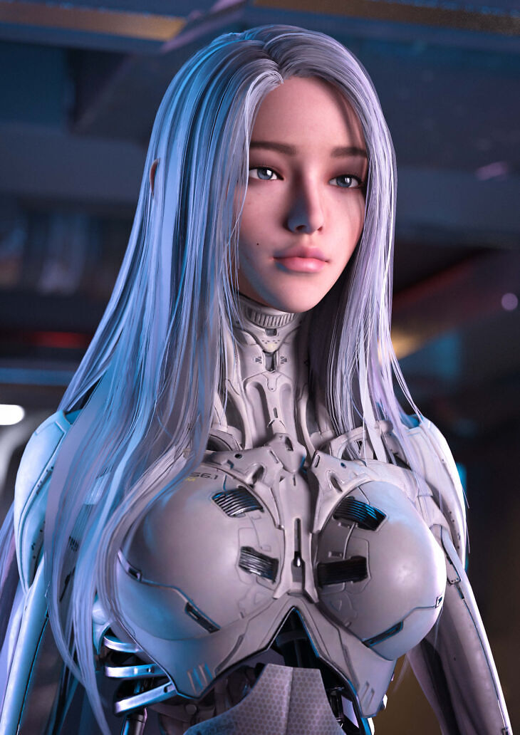 Enya for Genesis 8 and 8.1 Female – STL 3D Print Model | AssetsFree.com Enya for genesis 8 and 8.1 female