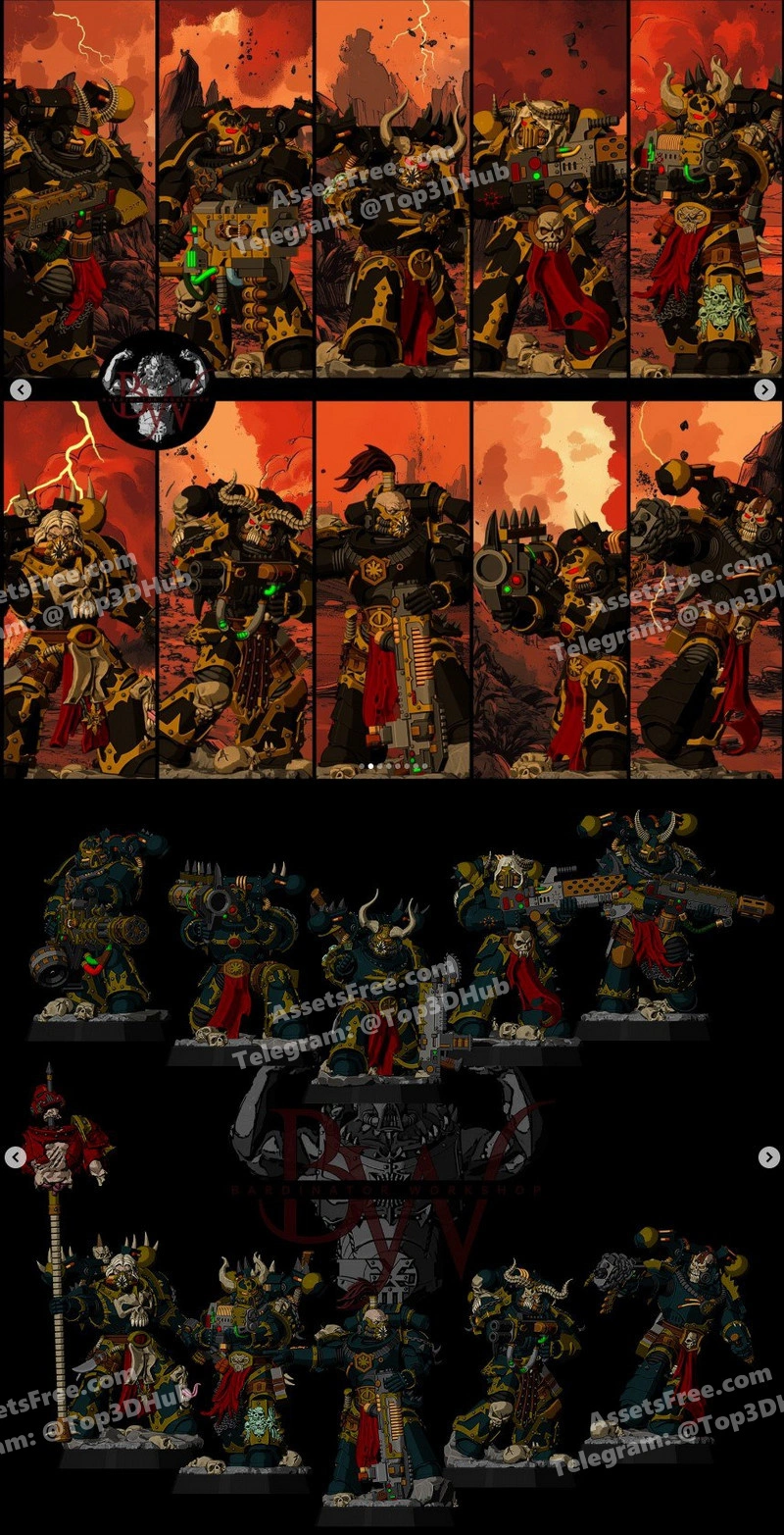 Evil space soldiers builder v1