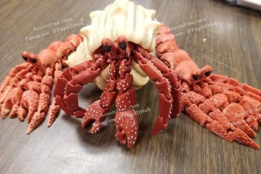 Flexistl crab