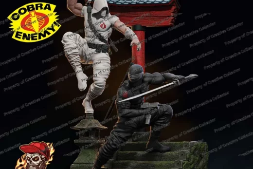 Gi joe snakeyes vs stormshadow cc