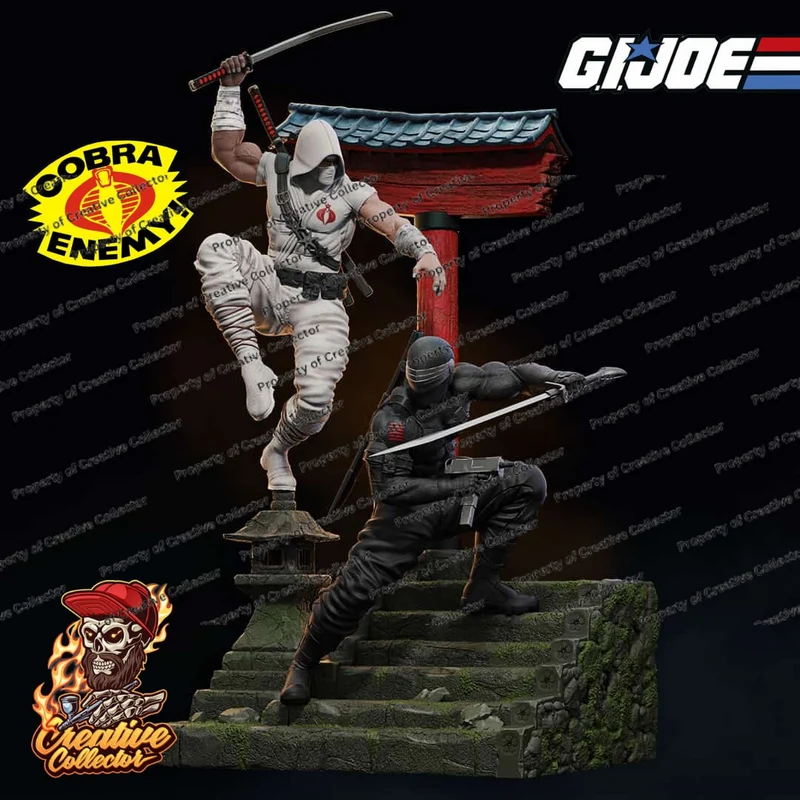 Gi joe snakeyes vs stormshadow cc