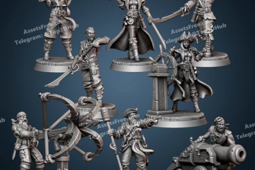 Galaad 2022 08 pirates crew