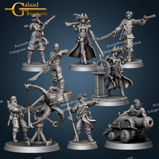 Galaad 2022 08 pirates crew