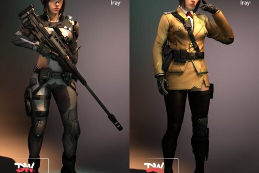 Ghost in the shell motoko kusanagi combo update daz g8f