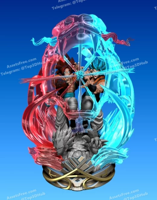 Gogeta exclusive @stl for home