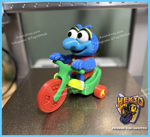 Gonzo – STL 3D Print Model | AssetsFree.com Gonzo