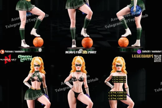 Green lantern cheerleader edition