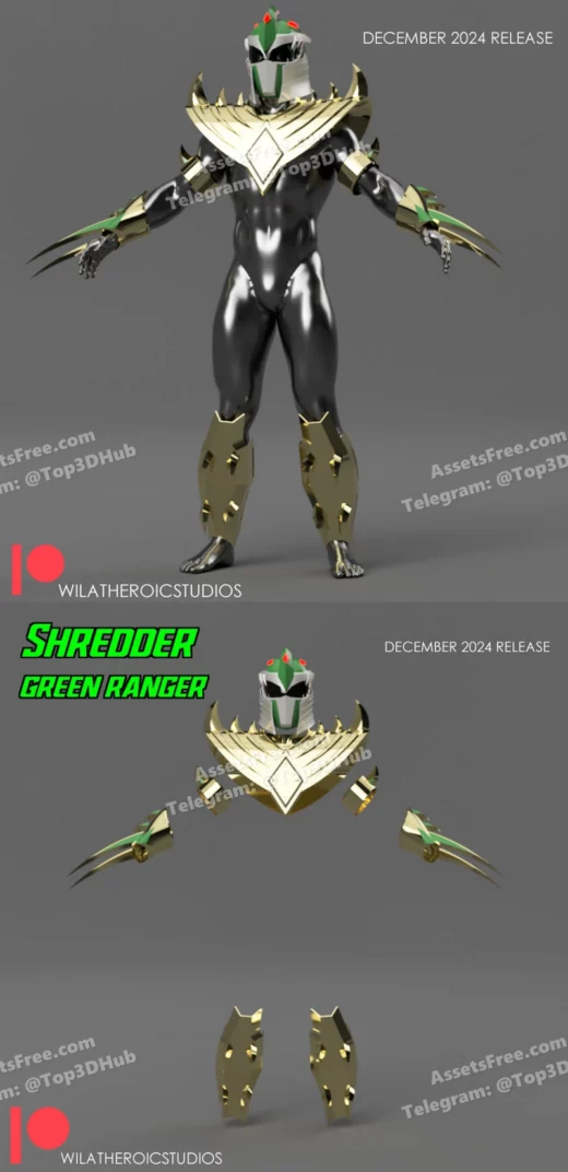 Green shredder armor