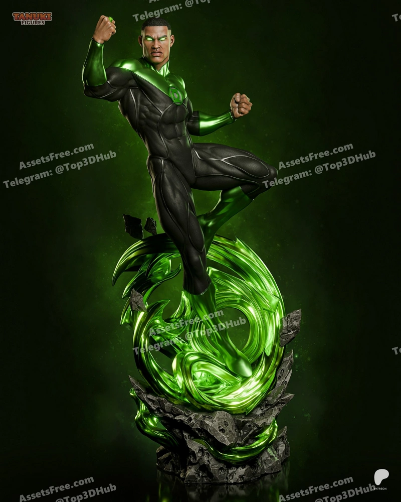 Greenlantern fullsize tanukifigures