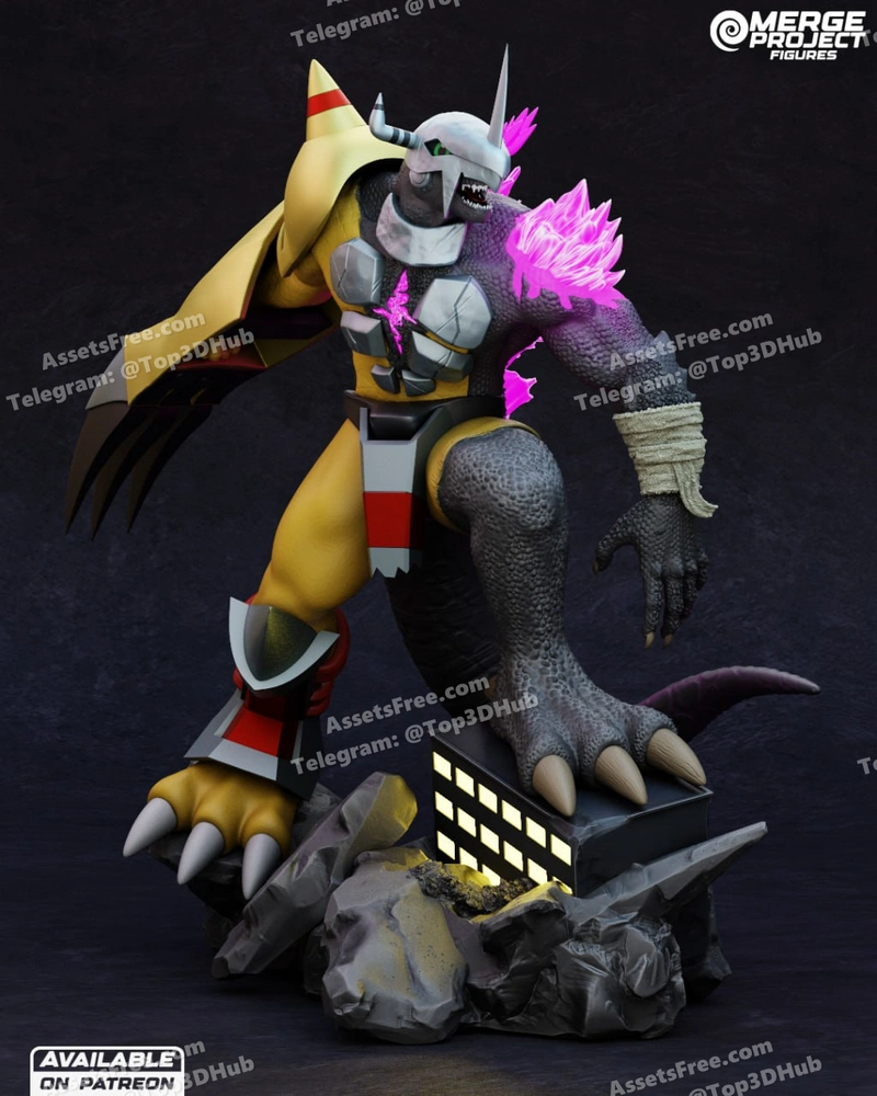 Greyzillamon merge project figures