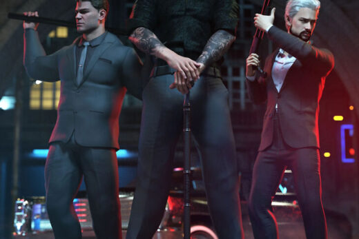 Hidden legacy poses for genesis 9 & genesis 8 male