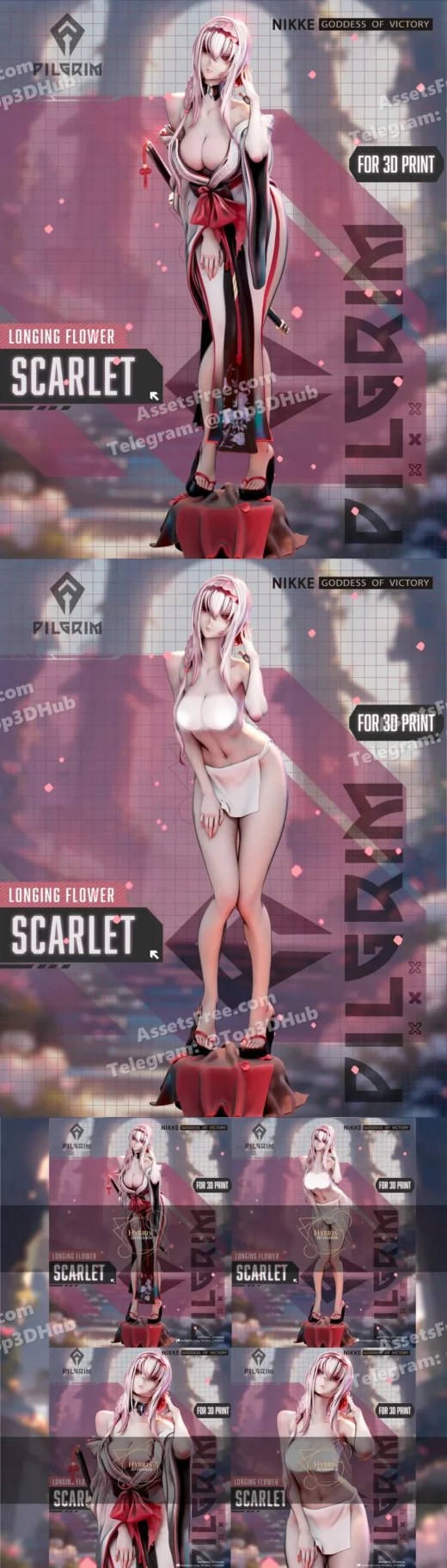 Hybris studio nikke scarlet