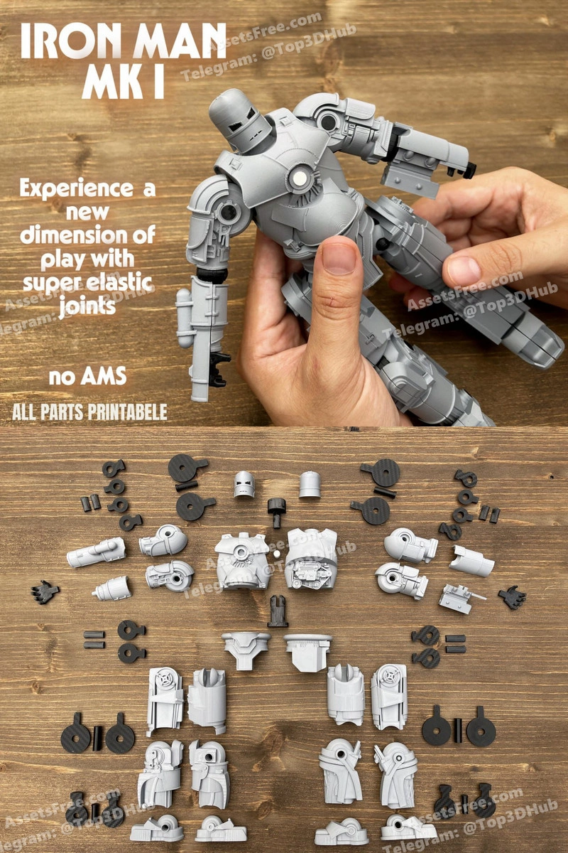 Iron+man+body+parts+ +nozzle 04 stls