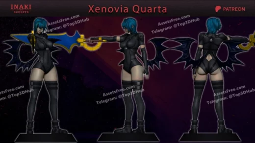 Inaki sculpts 2024 12 xenovia quarta highschool dxd