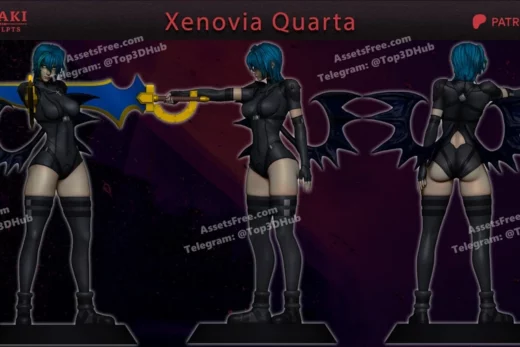 Inaki sculpts 2024 12 xenovia quarta highschool dxd