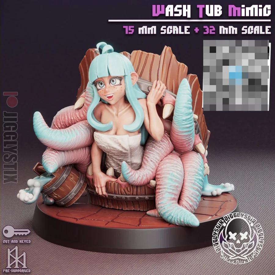 Jigglystix 2024 08 mimic wash tub nsfw