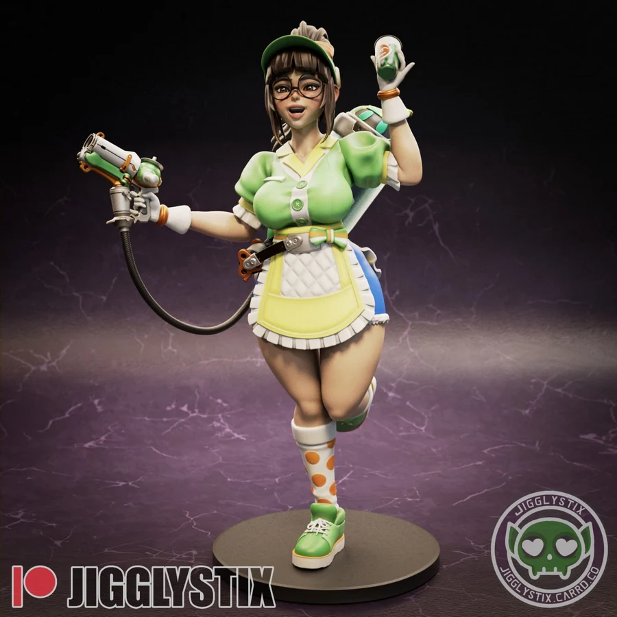 Jigglystix honey dew boba girl nsfw