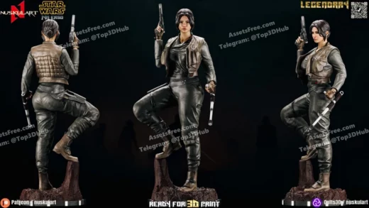 Jyn erso star wars nuskulart