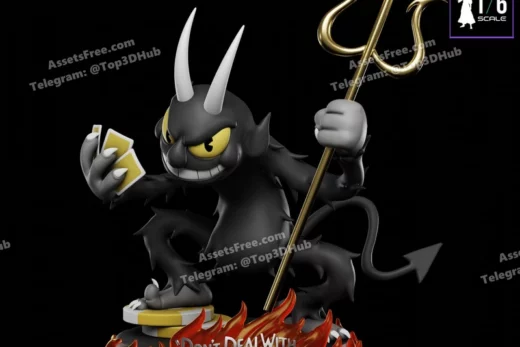 Kaidan the devil cuphead