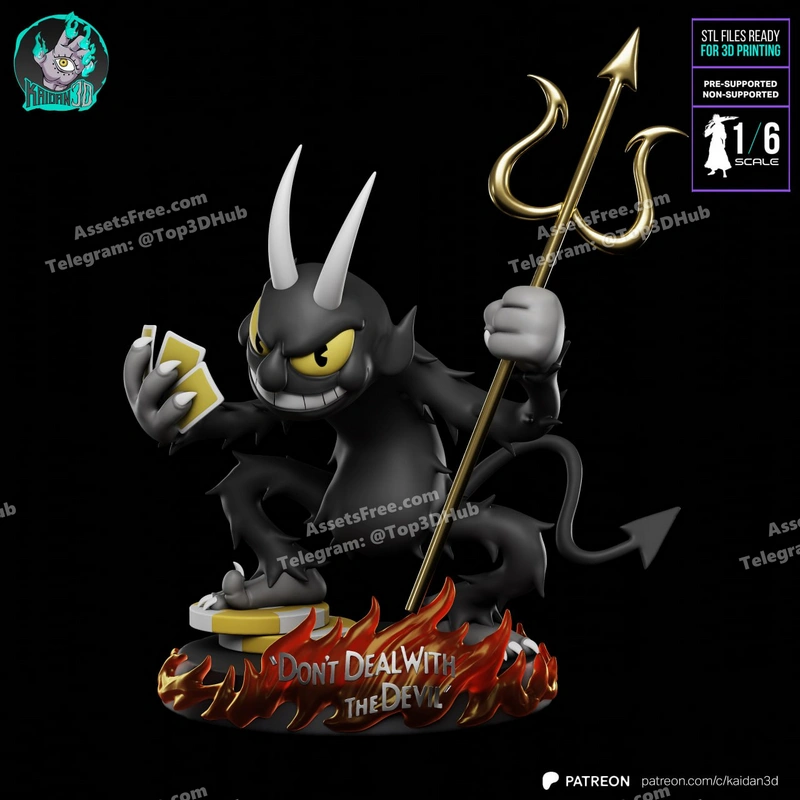 Kaidan the devil cuphead