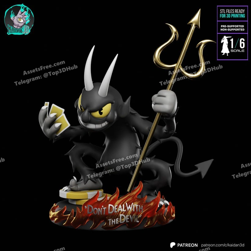 Kaidan the devil cuphead