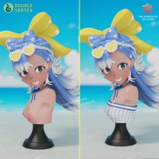 Kobo kanaeru conjunto de verano hololiveid doublevertex