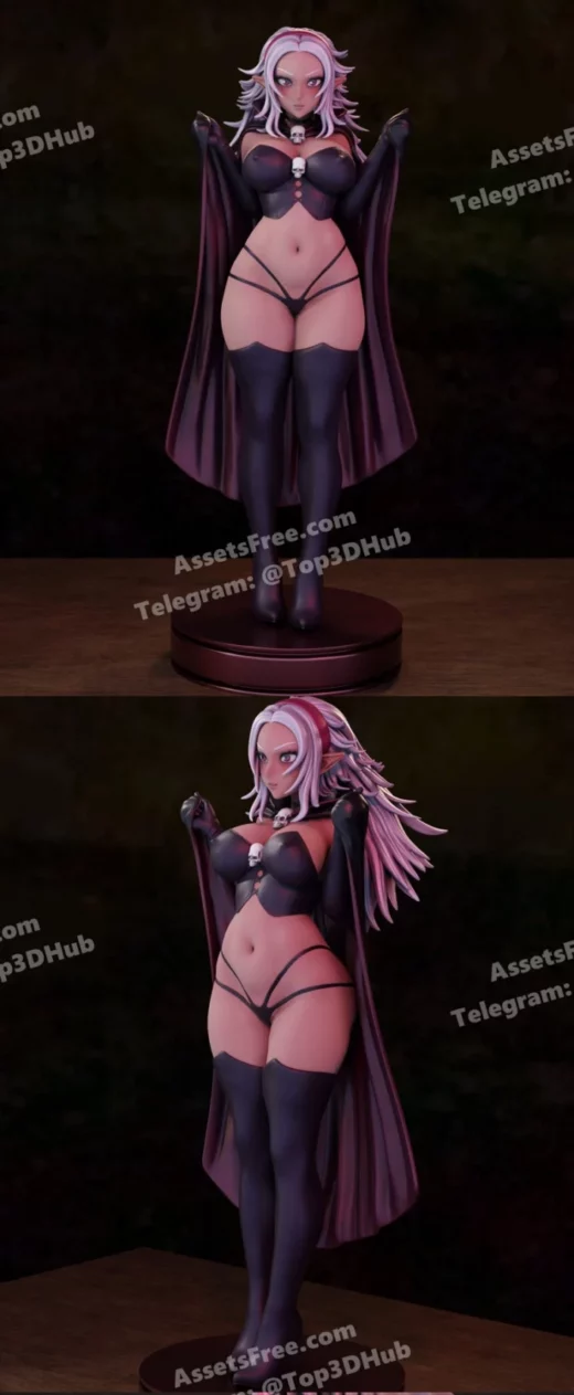 Kuroeda plus sized elf 3d momoji