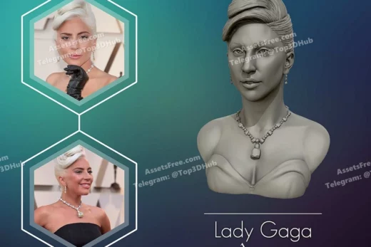 Lady gaga bust