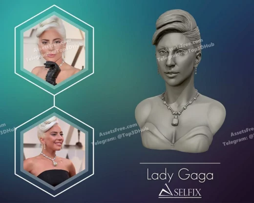 Lady gaga bust