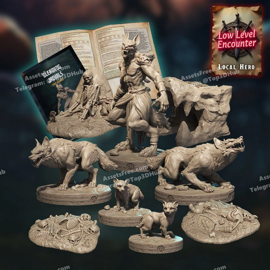 Low level encounter june 2025 gleaming jackals + stats