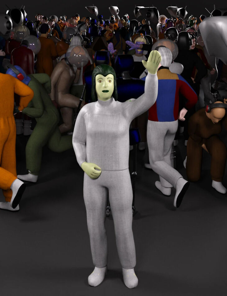 Lowpoly crowd creator expansion outer rim